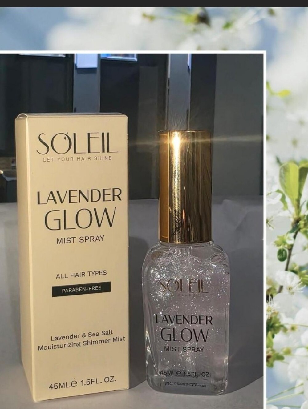 ✨Soleil Lavender Glow Mist Spray ✨    45ml / 1.5 fl. oz. BNIB